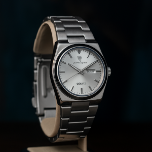 Poedagar Watch | Butterfly Clasp - White