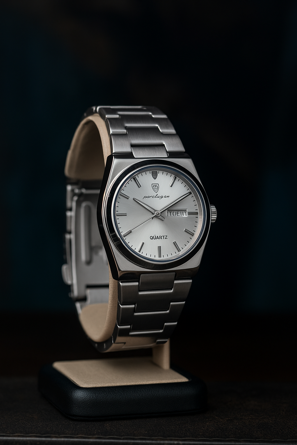 Poedagar Watch | Butterfly Clasp - White